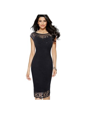 Krajkové společenské šaty